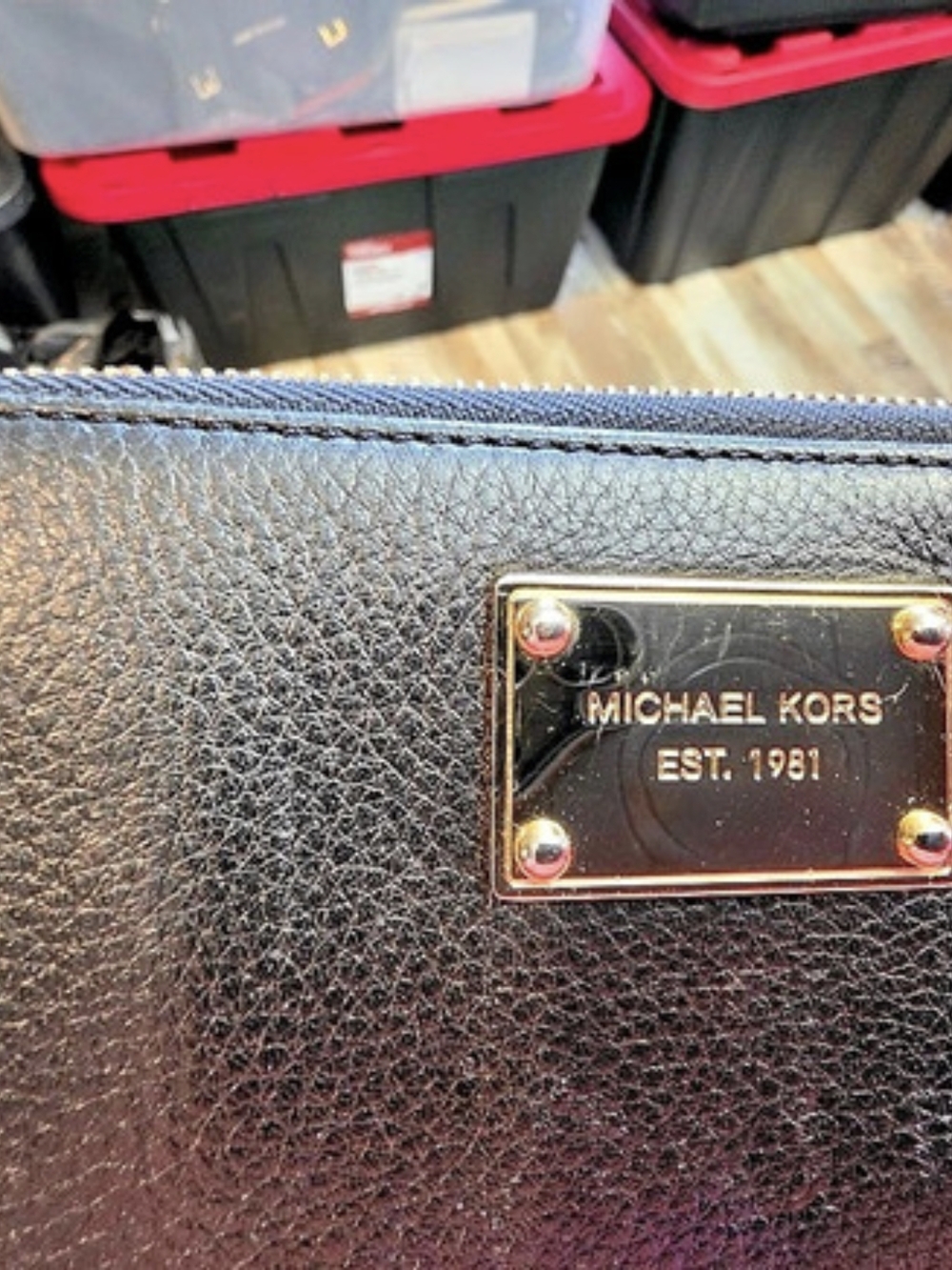 Michael Kors Jet Set Travel Continental Wallet Black Jet Set Wallet Like New